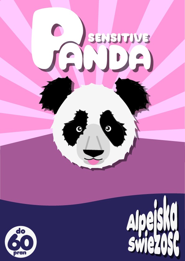 Proszek do prania - opakowanie - Grafika wykonana na zajęciach w LCKZiU - Technik Grafiki i Poligrafii Cyfrowej w Lublinie - Centrum Kształcenia Zawodowego i Ustawicznego - LCKZiU