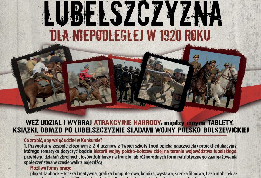 Lubelszczyzna dla Niepodległej w 1920 roku - plakat